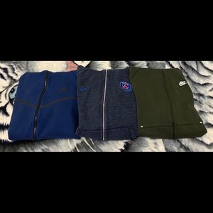 Nike tech lot of (3) size XL